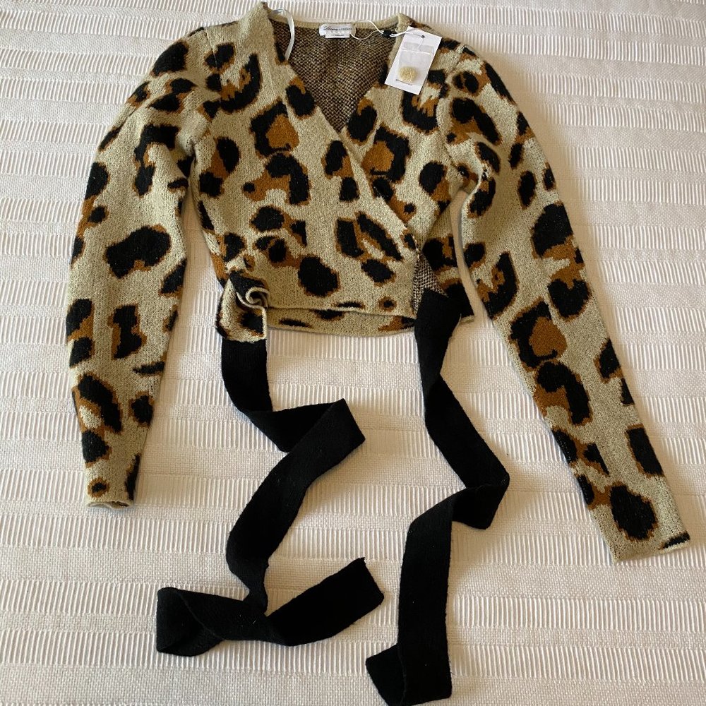 Lovers &  Friends Leopard Sweater (revolve)
